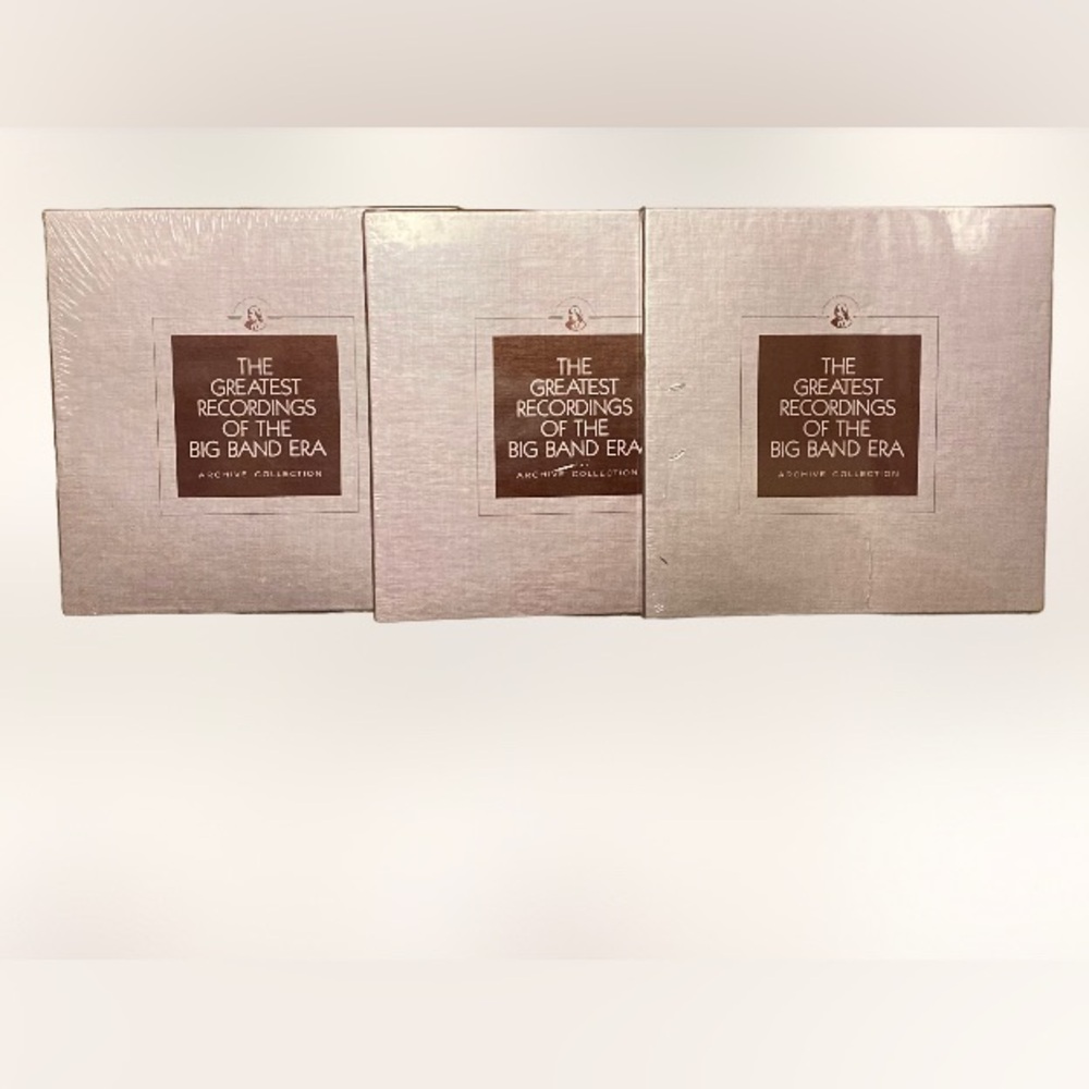 Factory sealed the greatest recordings of the big band era archive bundle of 3